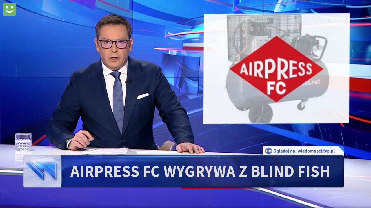 Airpress FC wygrywa z Blind Fish