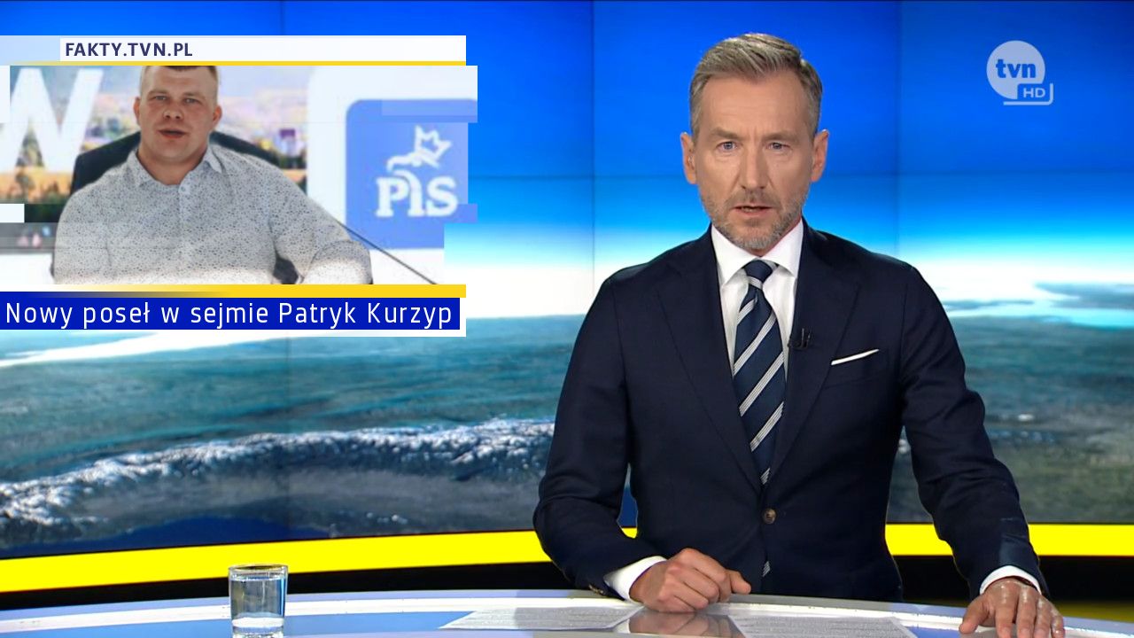 Nowy poseł w sejmie Patryk Kurzyp