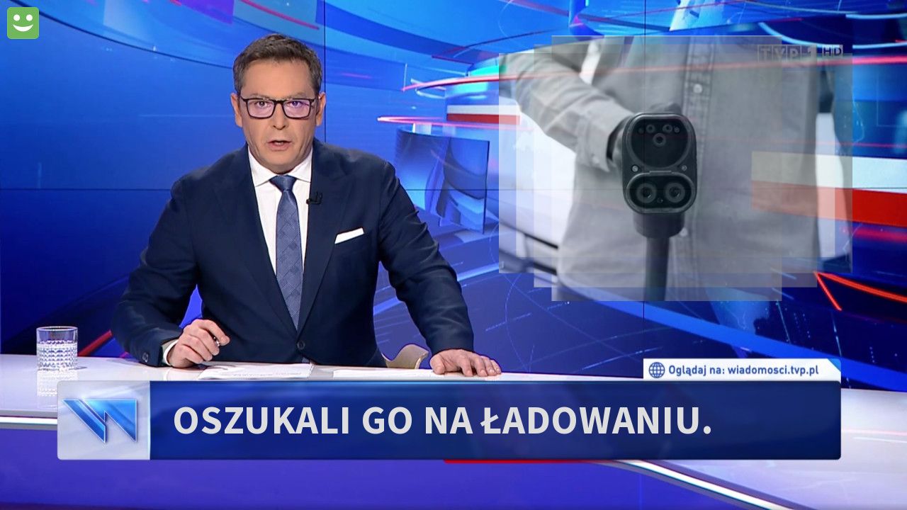 Oszukali go na ładowaniu.