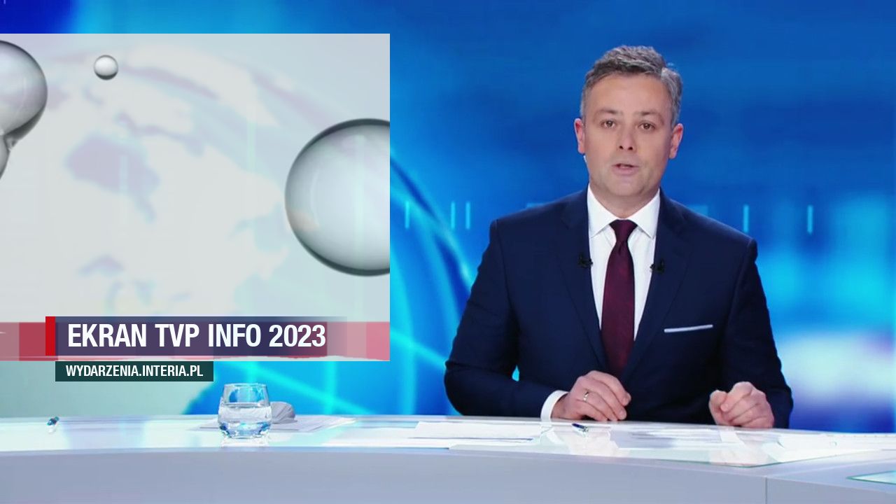 Ekran TVP Info 2023