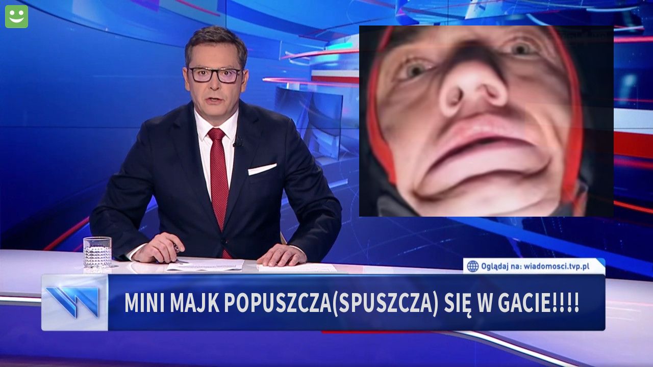 Mini majk popuszcza(spuszcza) się w gacie!!!!