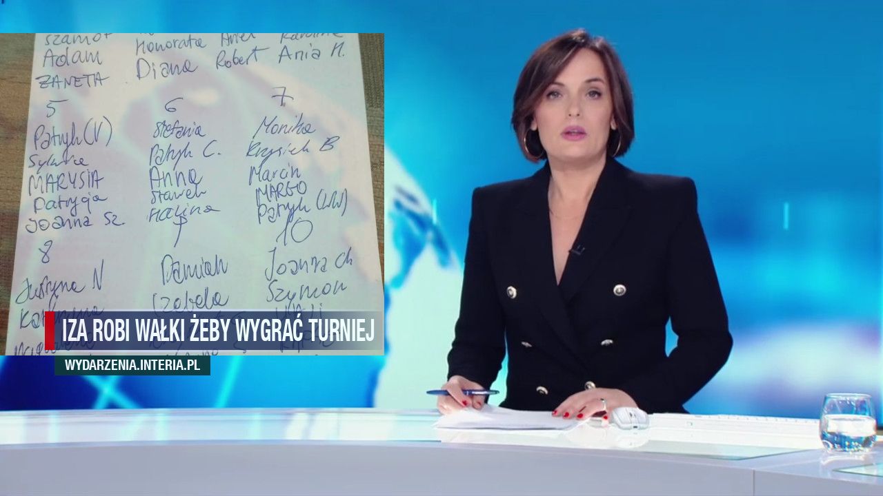 Iza robi wałki żeby wygrać turniej