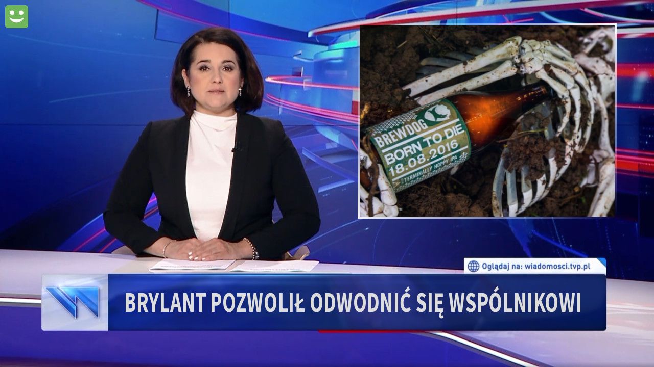 Brylant pozwolił odwodnić się wspólnikowi