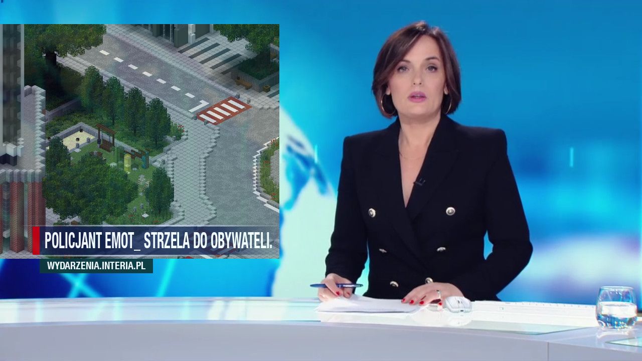 POLICJANT EMOT_ STRZELA DO OBYWATELI. 