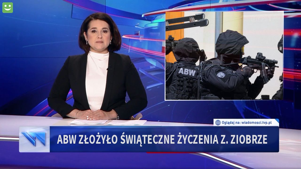 ABW złożyło świąteczne życzenia z. Ziobrze