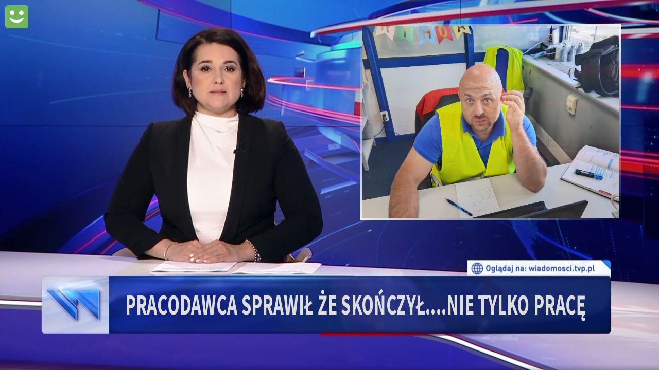 Pracodawca sprawił że skończył....nie tylko pracę 