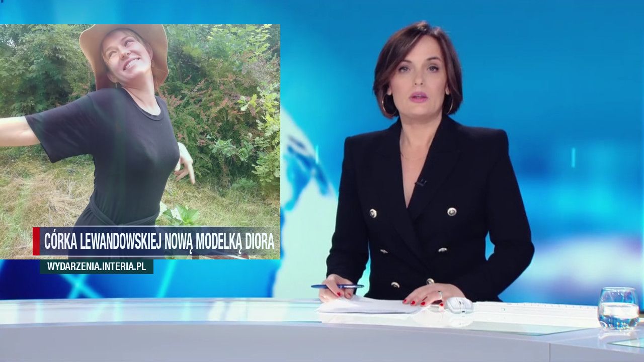 Córka Lewandowskiej nową modelką Diora