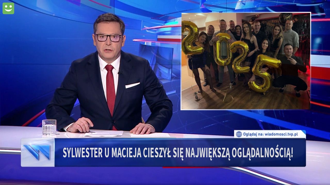 Sylwester u macieja cieszył się największą oglądalnością!