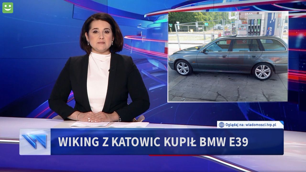 Wiking z Katowic kupił BMW E39