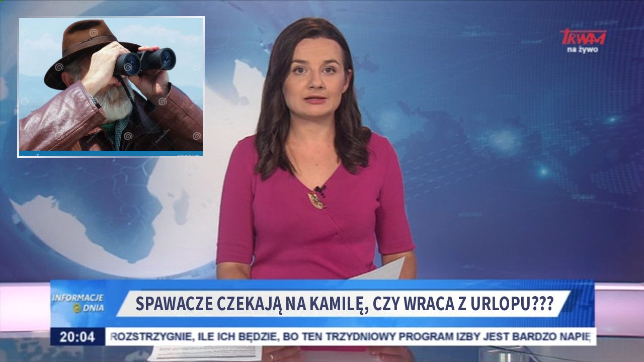 spawacze czekają na kamilę, czy wraca z urlopu???