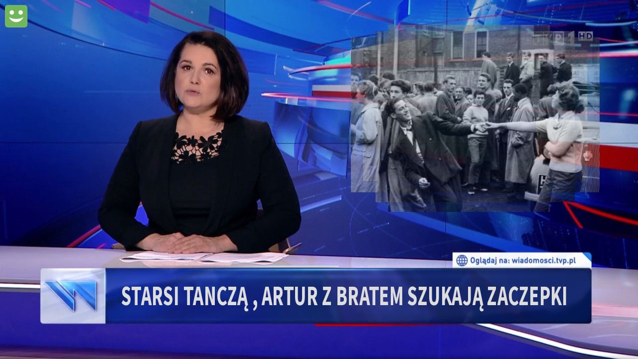 Starsi tanczą , Artur z bratem szukają zaczepki