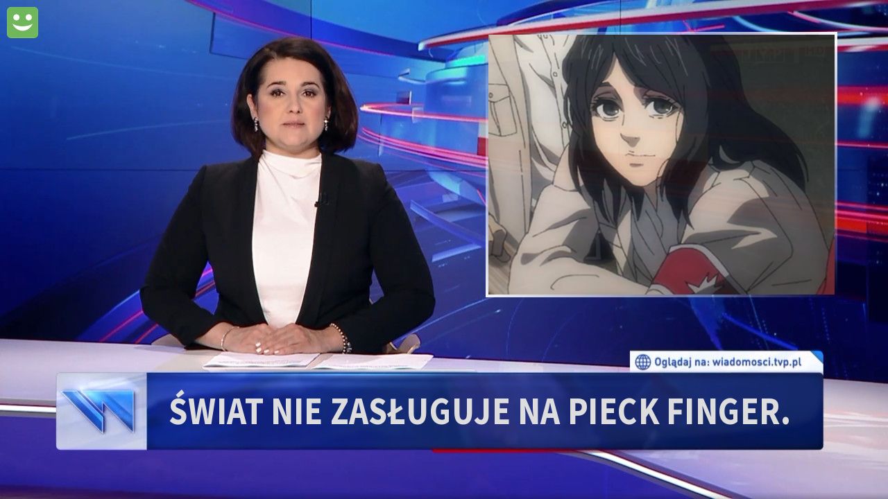 Świat nie zasługuje na Pieck Finger.