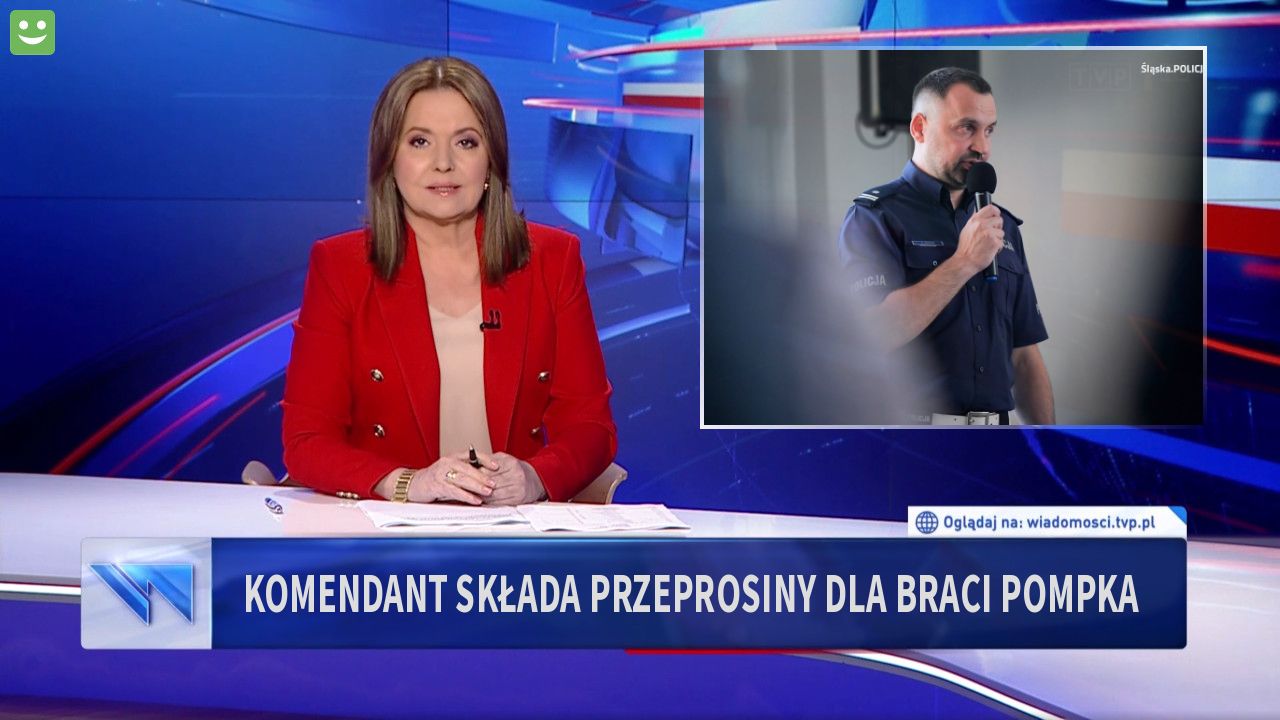 Komendant składa przeprosiny dla braci Pompka