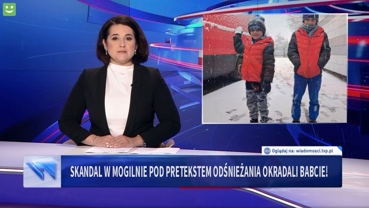 Skandal w Mogilnie pod pretekstem odśnieżania okradali babcie!