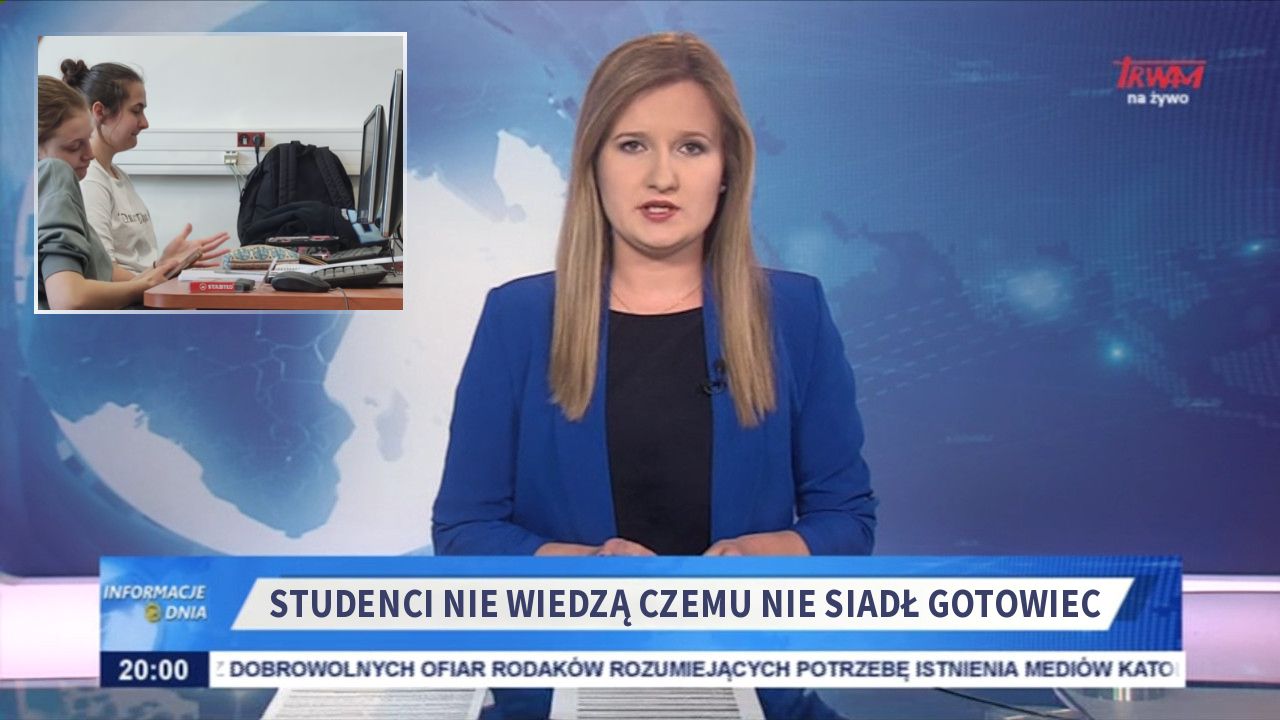 Studenci nie wiedzą czemu nie siadł gotowiec