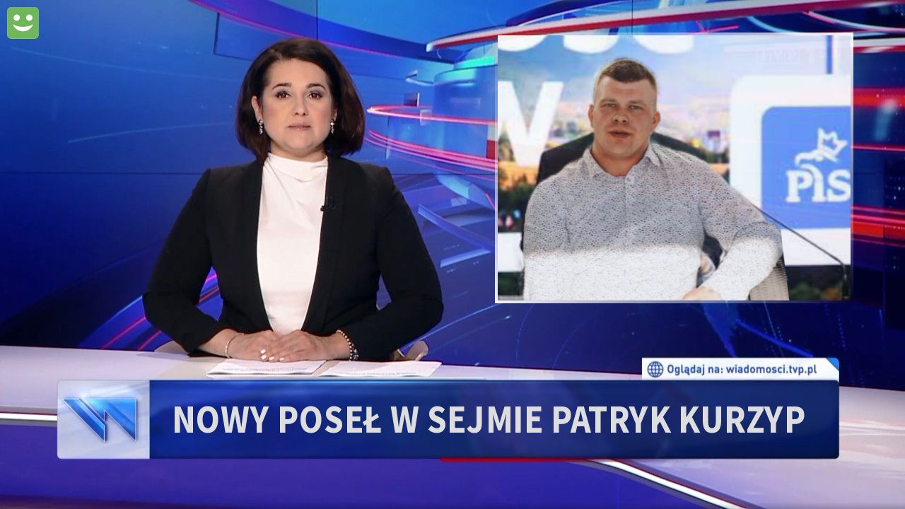 Nowy poseł w sejmie Patryk Kurzyp