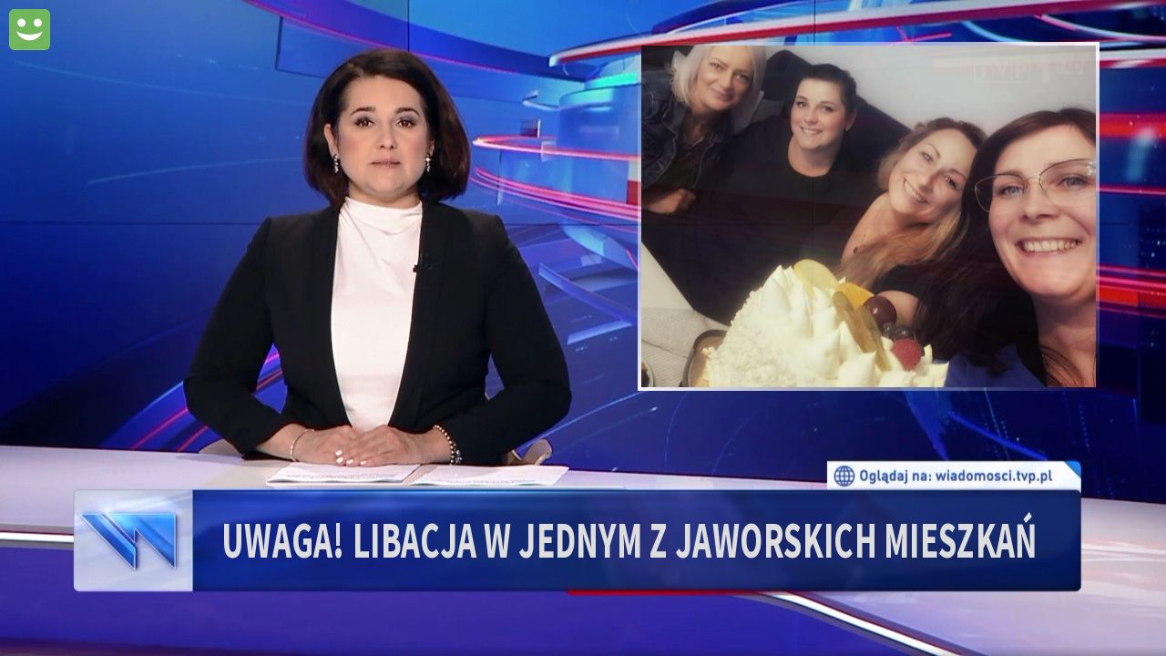 Uwaga! Libacja w jednym z Jaworskich mieszkań