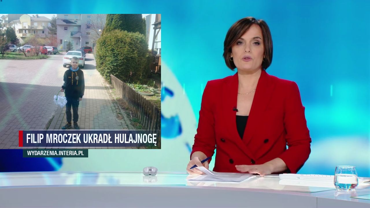 Filip Mroczek ukradł hulajnogę 