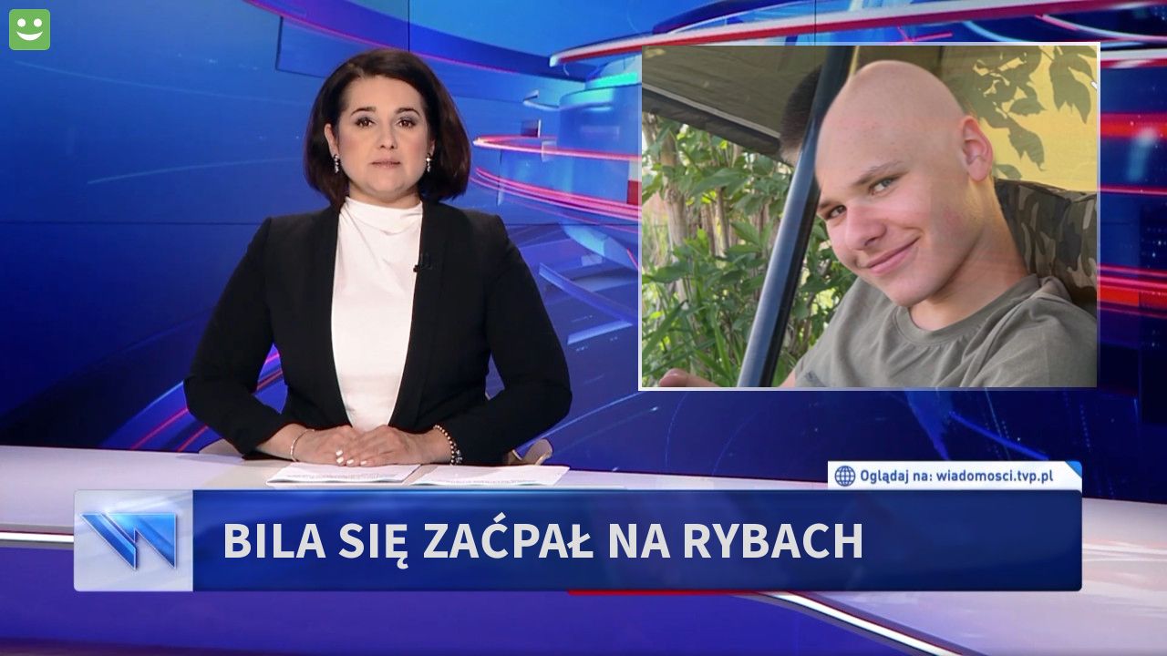 Bila się zaćpał na rybach