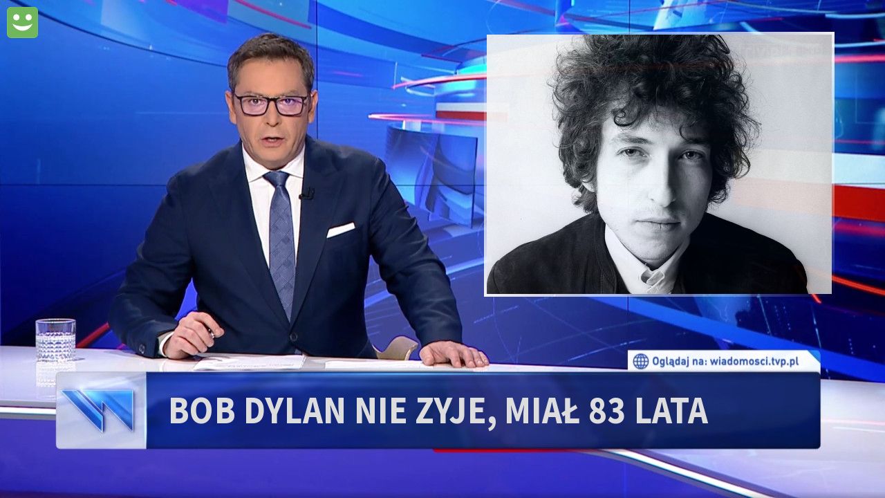 Bob Dylan nie zyje, Miał 83 lata