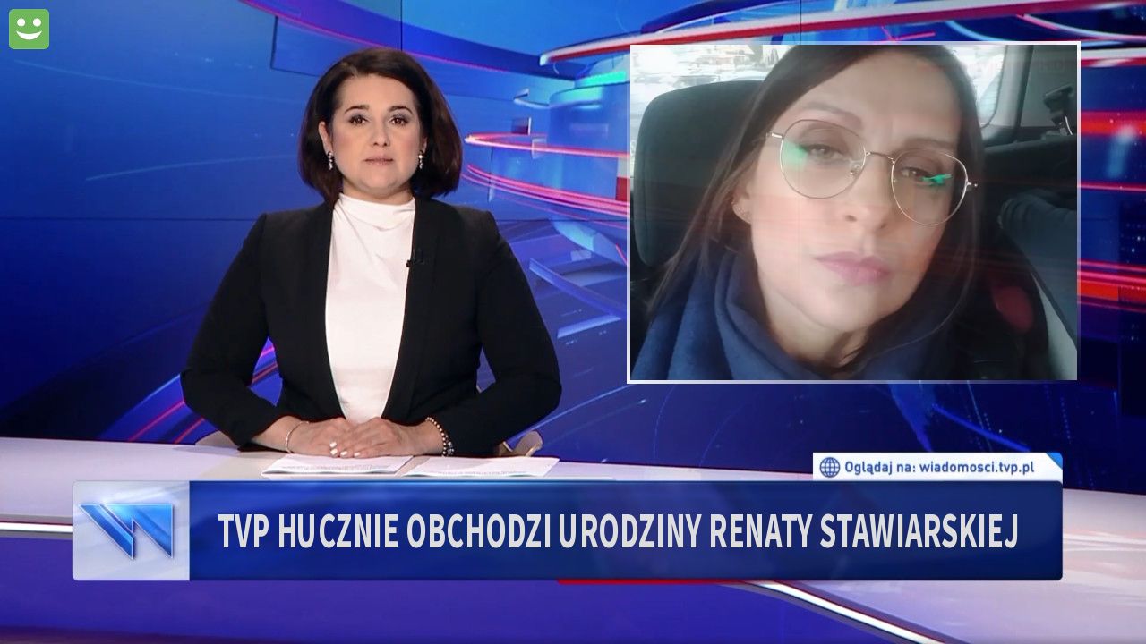 TVP hucznie obchodzi urodziny Renaty Stawiarskiej