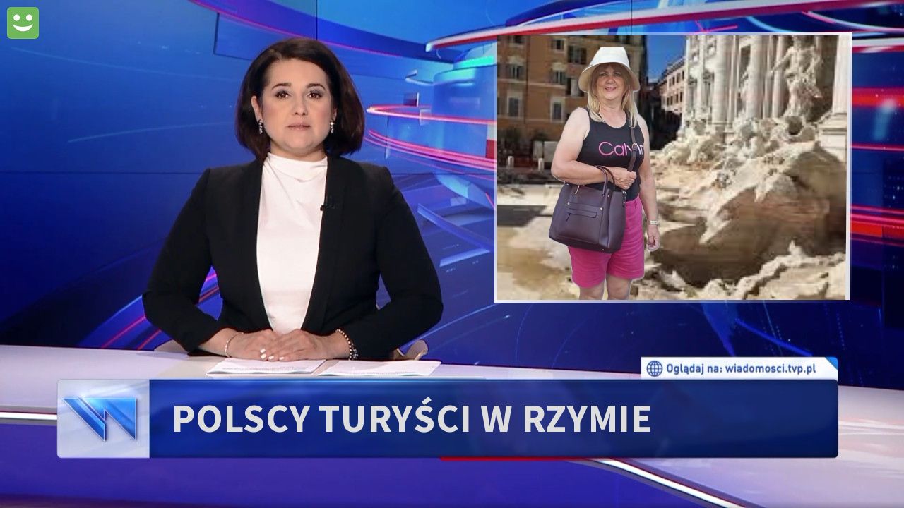 Polscy turyści w rzymie