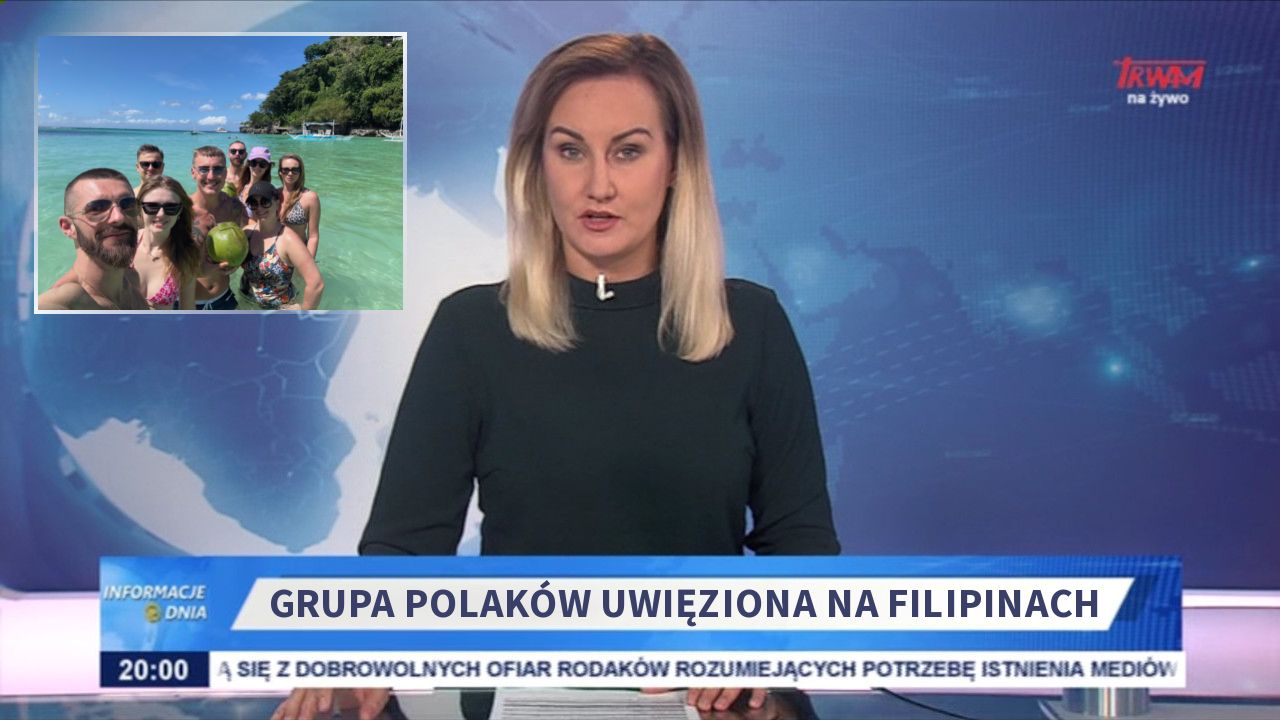 Grupa Polaków uwięziona na filipinach