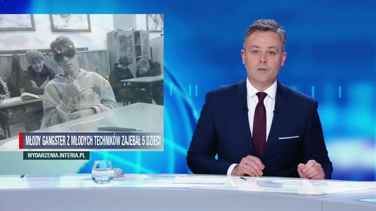 Młody gangster  z młodych techników zajebał 5 dzieci