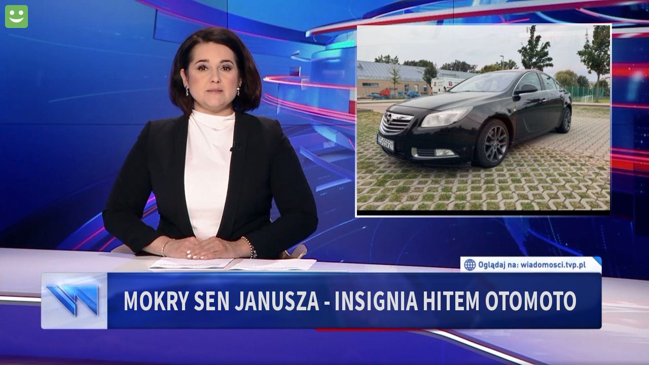 Mokry sen Janusza - insignia hitem otomoto