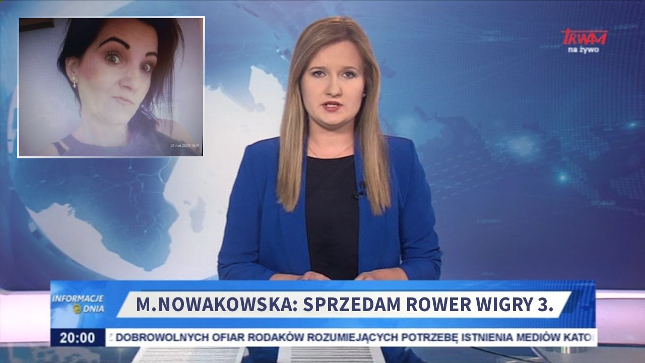 M.Nowakowska: Sprzedam rower Wigry 3. 