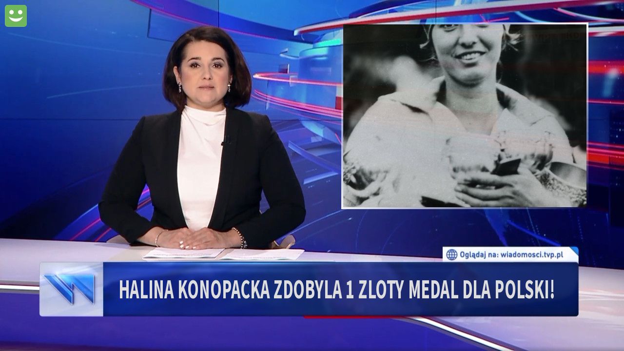 halina konopacka zdobyla 1 zloty medal dla polski!