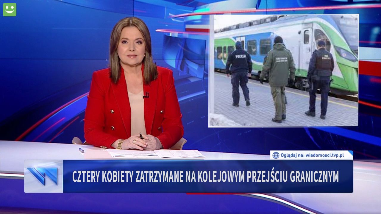 Cztery kobiety zatrzymane na kolejowym przejściu granicznym