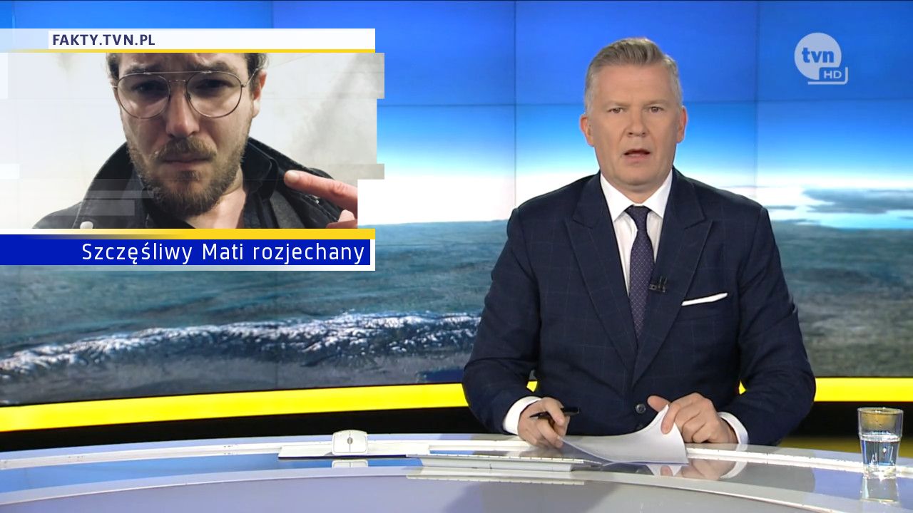 Szczęśliwy Mati rozjechany 